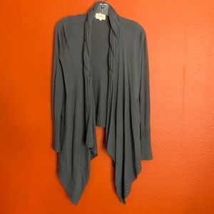 Cotton wool blend cardigan